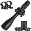 SPINA OPTICS mirino ottico 4.5-18X50 SFIR secondo piano focale 30mm tubo Mirino telescopico Ottiche Fucile da Caccia, con i supporti dell'anello di 20mm
