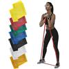 THERABAND Resistance Band Set, Pack of 7 Elastic Bands for Legs, Butt, Arms, & Shoulders, 6' Individual Flat Exercise Bands, Professional Latex Rehab Bands, Beginner to Elite Resistance, 7 Levels