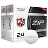 Wilson Staff Zip Double Dozzine di palline da golf, bianche, grandi (WGWP25000), 2 pezzi (confezione da 1) (24 palline da golf in totale)