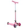 Frilla Monopattino per bambini 3+ anni con Ginocchiere e Luci LED lampeggianti - regolabile in altezza, pieghevole e stabile, ruote luminose | FLASHRIDE
