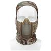 WarmHeartting Passamontagna Tattico in Tessuto Mimetico, Maschera Completa per Il Viso con Protezione Antipolvere per Caccia, Softair