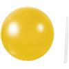 Aymzbd Core Ball per Pilates E Ginnastica da 9 Pollici, Giallo
