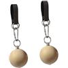 kowaku Palla da Arrampicata Power Grip Ball Home Fitness Strength Training Exerciser Strength Training Chin up Bar con Cinghia Pull up Ball, Diametro 10 Cm 1 Paio