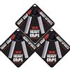 Heavy Sports Heavy Grips - Set di 3 impugnature antiscivolo - 45,4 kg, 68 kg, 90,7 kg - Allena efficacemente la forza della tua presa - esercizi mirati avambraccio, polso e mani - rafforzatori avanzati