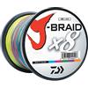 Daiwa J-Treccia Intrecciato 40-500MU Linea 40LB 550yd 550 yds 500 Meter Multicolore