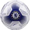 Chelsea F.C. Pallone da Calcio - Palloni da Calcio Taglia 3 4 5, Football Ball, Gadget Calcio Ufficiale (Bianco/Blu, Taglia 4)