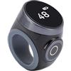 Generic Innovativo Anello Elettronico da Dito Contatore Intelligente Resistente all'acqua per lo Sport e l'uso Quotidiano (BLACK)