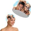 Generico Cappello da nuoto impermeabile personalizzato - Cuffia da Nuoto Personalizzata Con Foto text, Adatta per Capelli Lunghi e Corti Antiscivolo per Piscina e Spiaggia