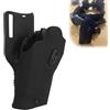 WQZXM 6390 RDS Als Fondina Ritenzione Livello I Mid-Ride per sig P320 M17 con SF X300 / M3 / TLR-1 / APL(Black)