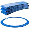 Arebos Paraspigoli per Trampolino Protezione a Molla | Copertura del Bordo del Trampolino | Protezione per Bordo di Tappeto Elastico | 100% Resistente ai Raggi UV antistrappo | Blu 457 cm