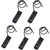 BFLKY 5Pcs Paddle Board Pinna Clip Separatore d'acqua Pesce Acqua Clip Fibbia Tavola da Surf Coda Clip Accessorio per Tavola da Surf