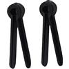 OHPHCALL 2pezzi Bow Peephole Holder Accessories Facile Installazione Compatibile Compound Accessori Pratici per Tiro Design Portatile e