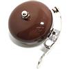 Gneric YMYGBH Campanello per Bicicletta Bike Campana Vintage Squilla Bell Alluminio Argento Coffee Brown Bike Campana Vintage all'Ingrosso Bicicletta Bell (Color : Dark Brown)
