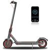 BBSHD Monopattino Elettrico con street legal, carico scooter elettrico fino a 120 kg, Autonomia 30 km, Motore 350W, pneumatici a nido d'ape da 8.5, Monopattino Elettrico Adulto Pieghevole