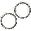 HEIBTENY 2 pz 1 1/8 Bicicletta Bike Auricolare Gabbia Cuscinetto a Sfere Corsa Ciclismo Cuscinetto