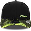 New Era VR46 9Fifty AOP Stretch Snap cap, Nero/Giallo, M/L