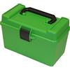 MTM 50 Rotondo Deluxe maneggiato munizioni per fucile Caso ,22-250, .308 Win, 45-70 (Verde)