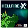 Sauer & Tröger - Superficie del Tavolo da Ping Pong Hellfire X Rosso Nero Ox 0,5 1,2 (Rosso, Ox)