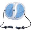 Generic Twist Waist Disc Board per le Donne, Disco Rotante Fitness Twist Waist Disc Board, con Corda di Trazione, Base Antiscivolo, Rotazione Silenziosa, Compatto e Facile da Riporre(Blue)