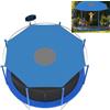 LingBaby Copertura per trampolino trampolino parasole Ø 305 cm per 8 aste rete trampolino 305 8 aste, resistente ai raggi UV impermeabile