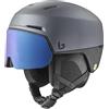 Bollé X-FUSION MIPS Titanium Black Matte L 59-62cm - Photochromic Blue Cat 1 to 3 - Caschi da sci - Taglia L - Unisex - Adulto