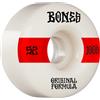 Bones Wheels 100's #14 V4 Wide, Ruote Skateboard Unisex, Bianco, 52 mm