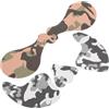 FRCOLOR Adesivi Protettivi Viso Antivento e Antigelo per Sport Invernali 2 Set in Cotone Protezione UV per attività Outdoor e Sport sulla Neve