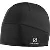 Salomon L39022500 Berretto Multisport Active Beanie, Unisex Adulto, Nero, Taglia Unica