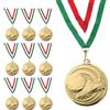 Hole Gadget | Stock Medaglie Calcio Premiazioni Personalizzate da 3,2 cm con Laccetto Medaglia Personalizzabili in Metallo con Stampa Personalizzata, Fantacalcio, Sport | 23.002.48G (20)