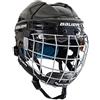 Bauer Casco da hockey su ghiaccio nit Serie Prodigy per bambino Kids casco con griglia di protezione per hockey su ghiaccio, Bambini, Bauer Eishockeyhelm nit Schutzgitter PRODIGY-Serie für Kids, nero, Taglia unica