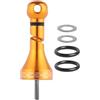 Generic Barra di bilanciamento per mulinello da pesca, porta mulinello da pesca, stabilizzatori anti collisione, asta di bilanciamento in metallo, ingranaggio ad alta resistenza per gli amanti della pesca