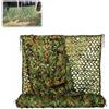 Generic Rete Parasole Mimetica Rete Mimetica Militare 150D Decorazione Parasole Nascosta Tenda da Sole Mimetica per Esterni Accessori Mimetici Adatti per Telo Copriauto(3.0mx3.0m)