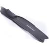 Salvas Pinne Snorkeling Shark - Pinne Uomo Pala Lunga per Snorkeler, Immersioni Libere e con Attrezzatura Subacquea - Scarpetta Thermorubber e Pala Technoflex per Elevate Prestazioni Sport Acquatici