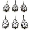 Generico Kit 6 Piombi da Pesca GRIPPA in Line Carp Carpa Pesca a Fondo Lago Fiume Carpfishing PM Fishing Piombo Bubble Grip 200-225-250 GR (6pz da 250gr)