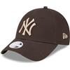 New Era York Yankees MLB League Essential DarkBrown 9Forty Adjustable Women cap - One-Size