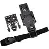 Generico Adattatore For Fondina For Pistola Modulare Tattica In Metallo Con Fondina For Piattaforma QLS, Fascia For Gamba A Caduta, Airsoft, Tiraggio Rapido
