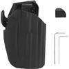 ACEXIER Fondina Tattica per Pistola a Estrazione Rapida G1ock19 23 29 32 38 Regolabile Fondina Universale per Pistola Attrezzatura da tiro per la Caccia all'aperto (Black)
