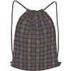 asbwuo Outlander Tartan - Fraser Tartan Outdoor Leisure Drawstring Backpack, Lightweight Waterproof Sports Bag For Men & Women - Gym, Yoga, Travel
