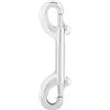 Dioche Gancio per Immersione Subacquea a Doppia Sicurezza in Acciaio Inossidabile 316 Marino - Moschettone Professionale Attrezzature Sub, BCD, Escursioni e attività Outdoor Ideale Immersioni, Campeggio Fam