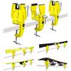 RaceWax SkinRocks Ski Vise Racing Pro Plus World Cup - Supporto per sci, colore: Giallo