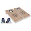 Uber Games World Cornhole League - Set da tavola doppia, qualità torneo e 16 borse professionali Cornhole - Prodotto con licenza ufficiale (120 x 60 cm)