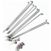 IZHAOGJING 36 pz/lotto 13G adatto per raggi della bicicletta diametro 2,2 mm bici elettrica raggi lunghezza 55-305 mm (210 mm)