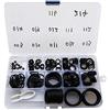 Sconosciuto Kit di guarnizioni O-Ring per immersioni Nitrox (12 misure, 70 duro) per tubi, valvola, tubo regolatore, anelli di guarnizione, riparazione, ricambio AOD