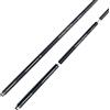 Robertson Carbon Break & Jump Queue HiPower, stecca professionale per piscina da 2 pezzi e Break + Jump 3 TLG per massima potenza e precisione 13' Break-Tip, Quick Joint (Break/Jump, 3-TLG., 13 mm)