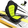 Generico Sedile Kayak Deluxe Imbottito - Seggiolino Morbido Traspirante Con Schienale Alto | Universale Per Pesca, SUP e Rafting in Barca