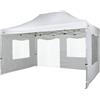 BERTONI Kit 4 Laterali per Gazebo serie Piramide 3x4,5 .