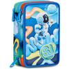 SEVEN Astuccio 3 Zip SJ Gang Space Ride 3D Completo 45 Pezzi
