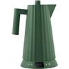 Alessi Plisse bollitore verde con regolamento temperatura