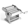 Marcato - Atlas+ Macchina per Pasta Fresca in Alluminio Anodizzato con 4 Formati | Lasagne, Fettuccine, Tagliolini e Spaghetti, Made in Italy, Compatibile con Accessori Extra