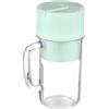 Ejoyous Bottiglia Frullatore Portatile con 6 Lame in Acciaio Inossidabile, 22000 Giri/min, 1200 MAh, USB Tipo C, Impermeabile IP67, Impugnatura Ergonomica, Senza BPA, 40S per frappè,